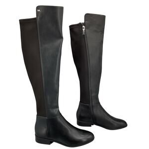 NEW Michael Kors Women’s Bromley Over the Knee Boots Black Size 5.5M